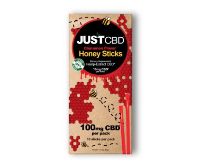 CBD Honey Sticks Cinnamon 10 pack